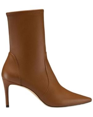 Stuart Weitzman Stuart Power Bootie 75 - Brown