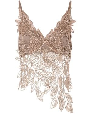 Alberta Ferretti Sleeveless Camisole - White