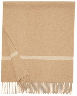Loro Piana Fringed Scarf - Natural