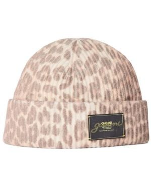 Ganni Beanie - Pink