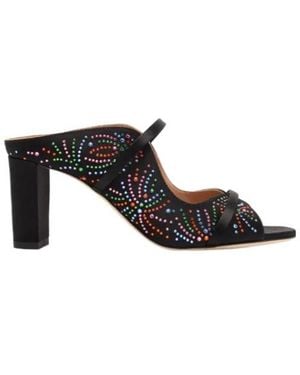 Malone Souliers Norah Block-Heel Sandals - Black
