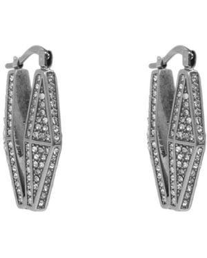 Jimmy Choo Embellished Chain Earrings - Metallic