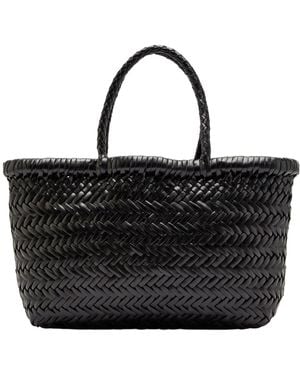 Dragon Diffusion Woven Tote Bag - Black