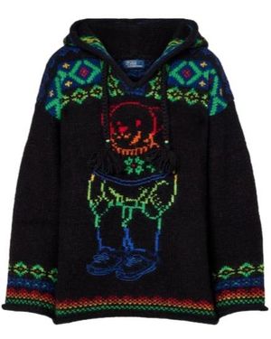 Polo Ralph Lauren Stylish Hooded Jumper - Black