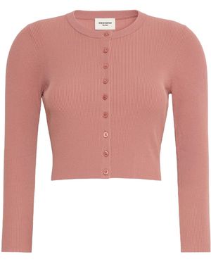 Weekend by Maxmara Cardigan A Costine - Pink