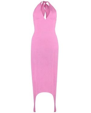Patou Backless Dress - Pink