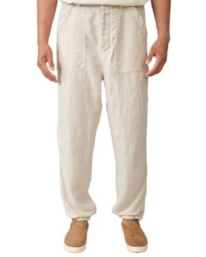 Brunello Cucinelli Casual Trousers With Belt Loops - Natural