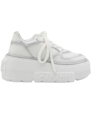 Casadei Platform Low-Top Trainers - Grey