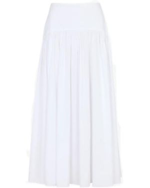 STAUD Procida Skirt - White