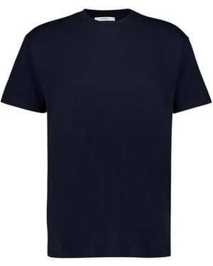Givenchy Logo Printed Crewneck T-Shirt - Blue