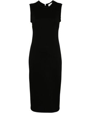 P.A.R.O.S.H. Remix Midi Dress - Black
