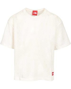 The North Face Mesh Boxy T-Shirt - White