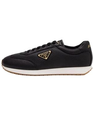 Prada Lace-Up Casual Shoes - Black