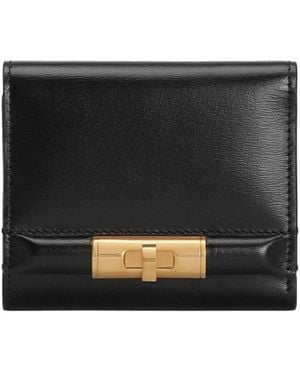Dolce & Gabbana Marlene Logo Stamp Wallet - Black