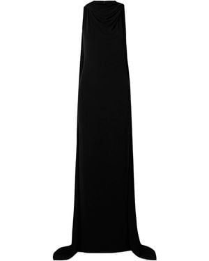 Brandon Maxwell Presley Maxi Dress - Black