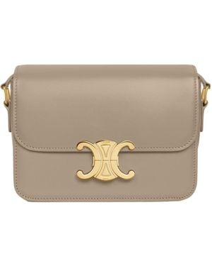 Celine Flap Shoulder Bag - Natural