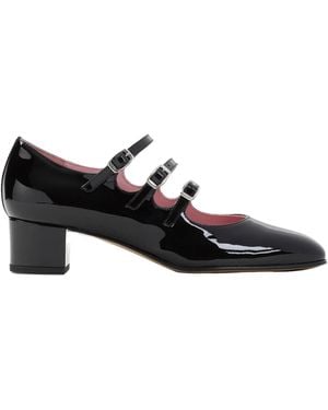 CAREL PARIS Kina Buckle-Strap Pumps - Black