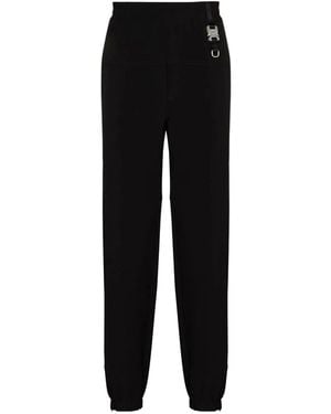 1017 ALYX 9SM Buckle Detail Tapered Joggers - Black