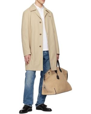 BOSS Single-Breasted Coat - White