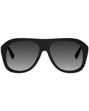 Fendi Eyewear Pilot Frame Sunglasses - Black