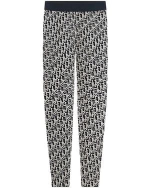 Dior Alps Oblique Fitted Trousers - Grey