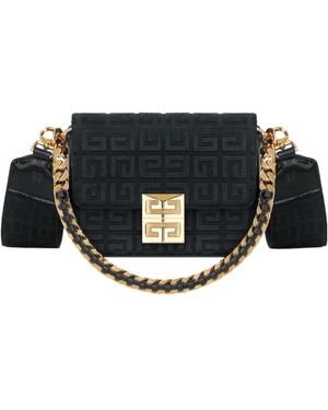 Givenchy 4G Motif Small Crossbody Bag - Black