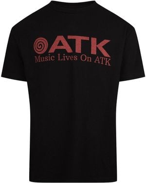 GALLERY DEPT. Printed Cotton Shortsleeve Tshirt - Black