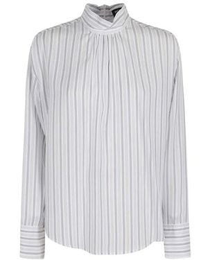 Dondup Striped Shirt - White
