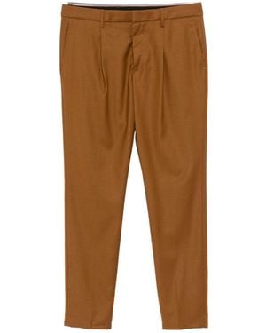 Dondup Ralp Pleated Pants - Brown