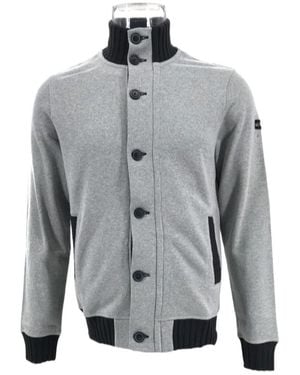 Armani Jeans Logo Casual Jacket - Grey