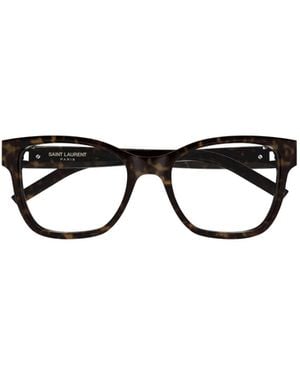 Saint Laurent Eyewear Cat Eye Frame Glasses - Multicolor