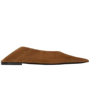 Saint Laurent Nour Slippers - Brown