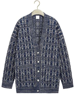 Dior Oversized Cardigan - Blue