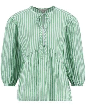 Barbour Lace-Up Cardigan - Green