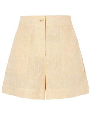 Eres Linen Shorts - Natural