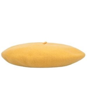 Borsalino Wool Beret - Yellow