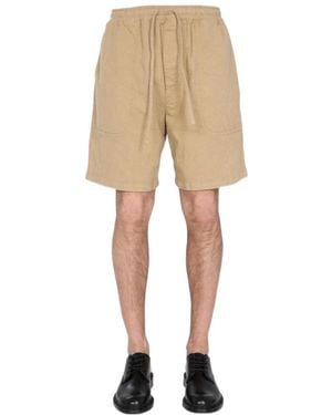 YMC Paisley Jacquard Shorts - Natural