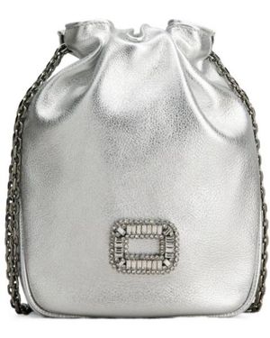Roger Vivier Pilgrim Nano Bag - Grey