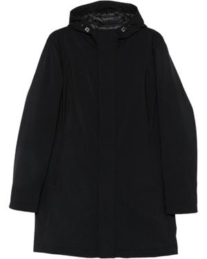 Herno High Neck Padded Coat - Black