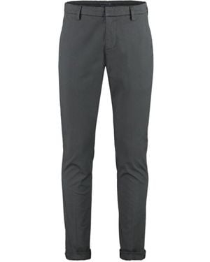 Dondup Gaubert Stretch Cotton Pants - Gray