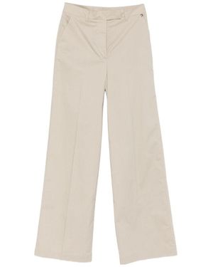 Liu Jo Logo-Plaque Trousers - White