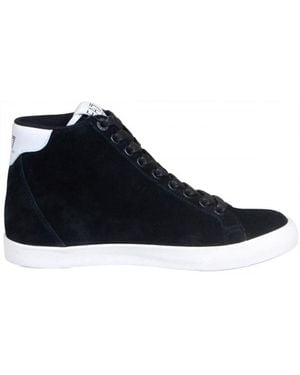 EA7 High-Top Casual Trainers - Black