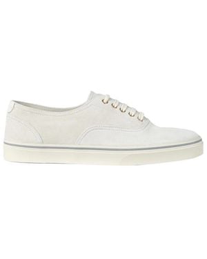 Brunello Cucinelli Logo Patch Trainers - White