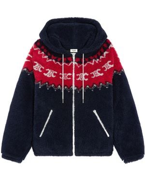 Celine Hooded Jacket - Blue
