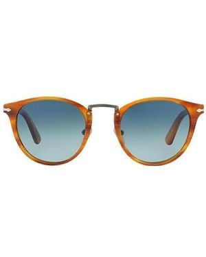 Persol Round Frame Sunglasses - Blue