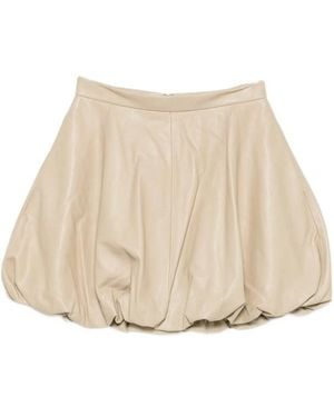 By Malene Birger Zippered Skirt - Natural