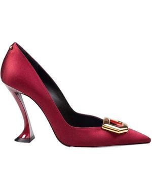 Lanvin Pointed-Toe High Heels - Red