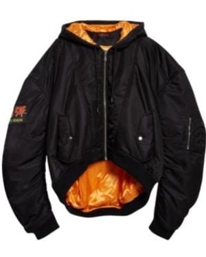 Lu'u Dan Patch Bomber Jacket - Black