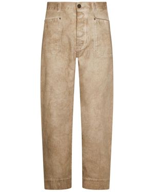 Vivienne Westwood Wide-Leg Jeans - Natural