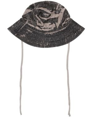 Rick Owens Gilligan Bucket Hat - Black